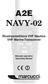 A2E NAVY-02. Ricetrasmettitore VHF Nautico VHF Marine Transceiver. Manuale operativo Operating Manual