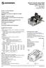Isole di valvole serie VS18 Valvole Plug-in Mini ISO Valvole 2x3/2, 5/2 e 5/3 ISO Dimensione 18 mm