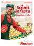 Dal 2 al 10 Maggio.   Sconti in festa. e l invitato sei tu!