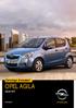 Catalogo Accessori OPEL AGILA. Agosto