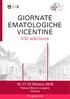 GIORNATE EMATOLOGICHE VICENTINE VIII edizione