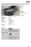 null Audi A4 Avant Sport Business 2.0 TDI 140 kw (190 CV) S tronic Informazione Offerente Prezzo ,00 IVA detraibile