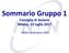 Sommario Gruppo 1 Consiglio di Sezione Milano, 13 luglio Alio Andreazza (MI)