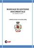 MANUALE DI GESTIONE DOCUMENTALE