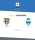 Giornata 21 SERIE A TIM Parma, 27/01/2019 STADIO ENNIO TARDINI 15:00