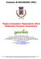 Comune di RAVARINO (MO) Piano Economico Finanziario 2014 Relazione tecnico/economica