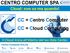 CENTRO COMPUTER SPA. CC = Centro Computer CC = Cloud Computing. Cloud: non se ma quando! Il Cloud inizia all interno del tuo Data Center.