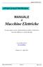 MANUALE di. Macchine Elettriche. Accesso rapido a calcoli, dimensionamenti, perdite e rendimenti di macchine elettriche in corrente alternata