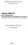 REGOLAMENTO per l alienazione del patrimonio immobiliare comunale
