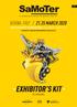 - EXHIBITOR S KIT - VERONA, ITALY / MARCH 2020 FROM SATURDAY TO WEDNESDAY / DA SABATO A MERCOLEDÌ KIT ESPOSITORE