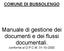 COMUNE DI BUSSOLENGO. Manuale di gestione dei documenti e dei flussi documentali. conforme al D.P.C.M