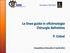 Aspetti clinici. Aspetti organizzativi. buona pratica professionale, corredata da pochi dettagli operativi fondata sulle prove di efficacia.