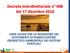 Decreto Interdirettoriale n 408 del 17 dicembre 2018