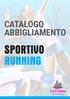 CATALOGO ABBIGLIAMENTO SPORTIVO RUNNING