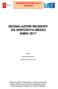 SEGNALAZIONI INCIDENTI DA DISPOSITIVI MEDICI ANNO 2017