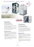 TVL. Thermoventilating units 9 models with air volumes: from to m 3 /h horizontal and vertical execution