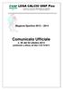 Comunicato Ufficiale n. 04 del 02 ottobre 2013 pubblicato e affisso all albo il 02/10/2013