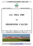 A.C. PISA 1909 FROSINONE CALCIO