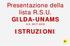 Presentazione della lista R.S.U. GILDA-UNAMS A.S ISTRUZIONI