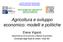 Agricoltura e sviluppo economico: modelli e politiche