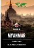 Viaggio in MYANMAR. 12 giorni / 9 notti