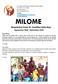 MILOME Newsletter from St. Camillus Dala Kiye September 2018 Settembre 2018
