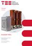 Ecosmart VCB L. Catalogue Catalogo. Medium Voltage Vacuum Circuit Breaker for Secondary Distribution Up to 24kV 1600A 25kA