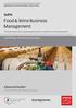 Food & Wine Business Management