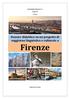 Dossier didattico su un progetto di soggiorno linguistico e culturale a Firenze
