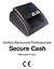 Verifica Banconote Professionale. Secure Cash. Manuale d uso