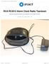 RCA RC2012 Alarm Clock Radio Teardown