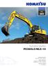 PC360LC/NLC-10. Escavatore idraulico PC 360