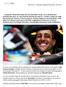 Mercato F1: Renault conquista Ricciardo, e gli altri