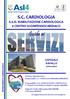 S.C. CARDIOLOGIA S.S.D. RIABILITAZIONE CARDIOLOGICA e CENTRO SCOMPENSOCARDIACO