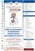 CENTRO ARCHIMEDE CONVEGNO INTERNAZIONALE. ADHD e Disturbi Dirompenti. omportamento: Con la partecipazione del. Prof. Russell A.