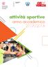 attività sportive anno accademico 2017/2018