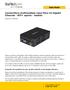 Convertitore multimediale rame-fibra 10 Gigabit Ethernet - SFP+ aperto - Gestito