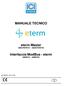 MANUALE TECNICO. eterm Master QMASTERET01 - QMASTERET02. Interfaccia ModBus - eterm QMBET01 - QMBET02