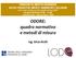 ODORE: quadro normativo e metodi di misura. ing. Silvia Rivilli