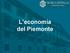 L economia del Piemonte