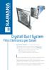 Crystall Duct System. Il sistema è stato progettato per ridurre la diffusione, negli ambienti indoor, Filtro Elettronico per Canali