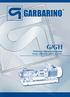 G/GH. Multistage high pressure pumps Pompe multistadio ad alta pressione