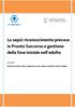 La sepsi: riconoscimento precoce in Pronto Soccorso e gestione della fase iniziale nell adulto