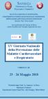 Facoltà di Medicina e Odontoiatria. Dipartimento di Scienze Cardiovascolari, Respiratorie, Nefrologiche, Anestesiologiche e Geriatriche