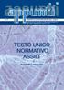 TESTO UNICO NORMATIVO ASSILT