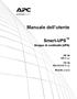 Manuale dell utente. Smart-UPS. Gruppo di continuità (UPS) 500 VA 100 V c.a. 750 VA 100/120/230 V c.a. Modello a torre