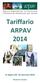 Tariffario ARPAV 2014