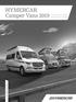 HYMERCAR Camper Vans 2019