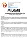 MILOME Newsletter from St. Camillus Dala Kiye October 2018 Ottobre 2018