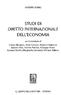 STUDI DI DIRITTO INTERNAZIONALE DELL'ECONOMIA